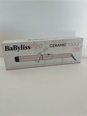 BaByliss PRO Ceramic Curling Iron - Pale Pink